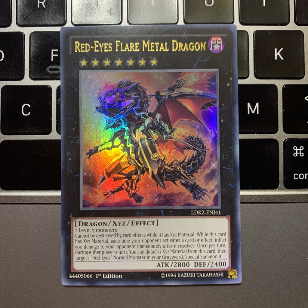 Red-Eyes Flare Metal Dragon