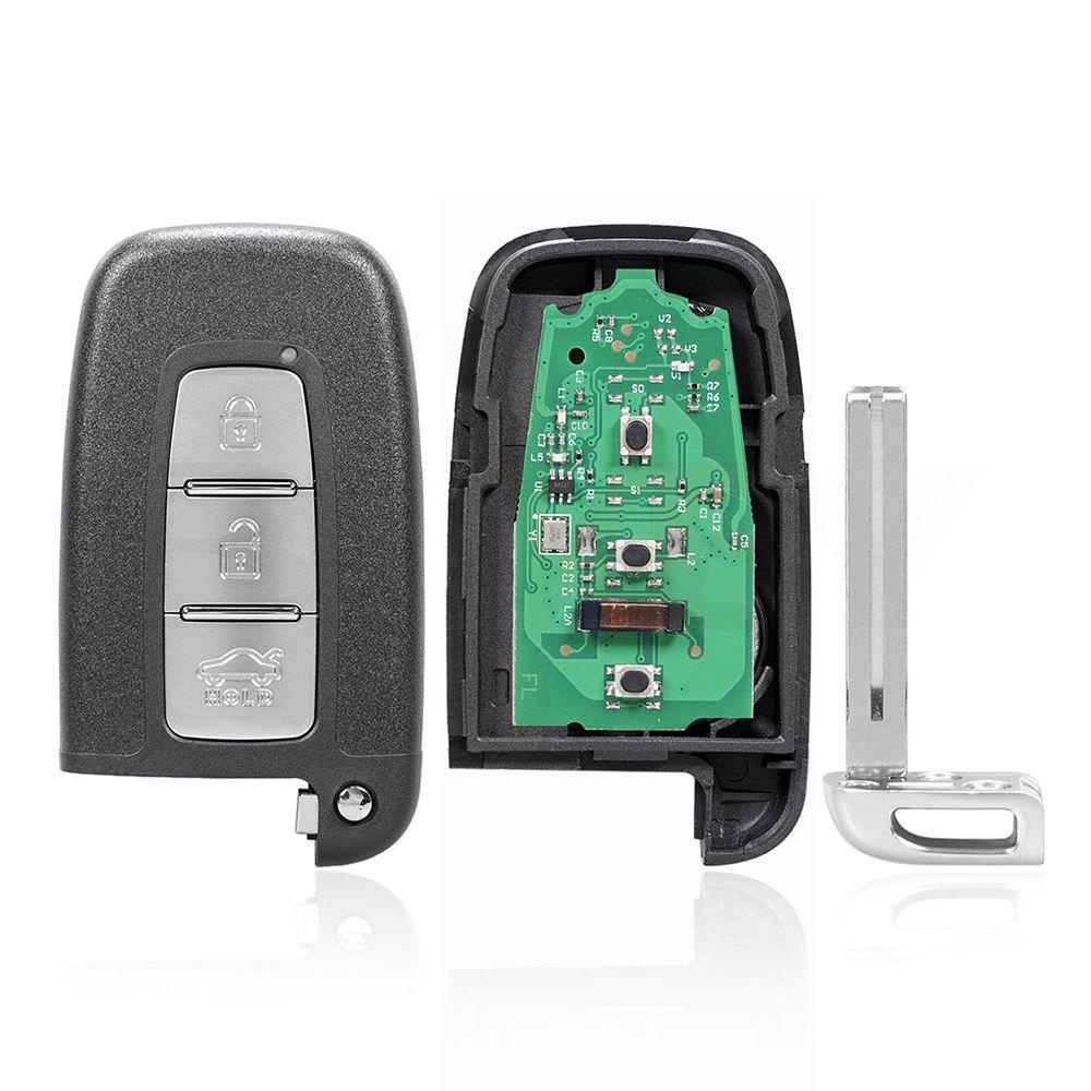 MAYSHOW Chìa Khóa Điều Khiển Xe Hơi 3 Nút 433MHz ID46 Chip ID46 Cho Hyundai