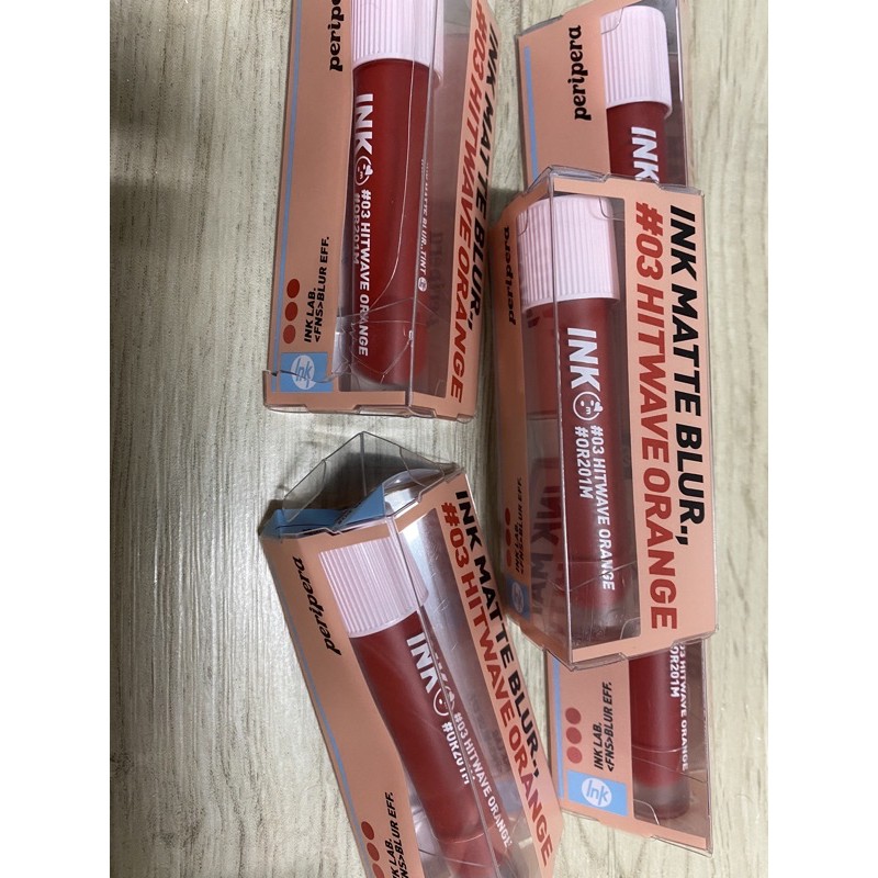 03 HITWAVE ORANGE - Son kem Peripera Ink Matte blur tint