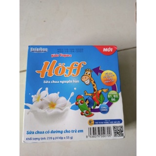 Sữa Chua Trái Cây Hoff ( 4 hủ 55g )