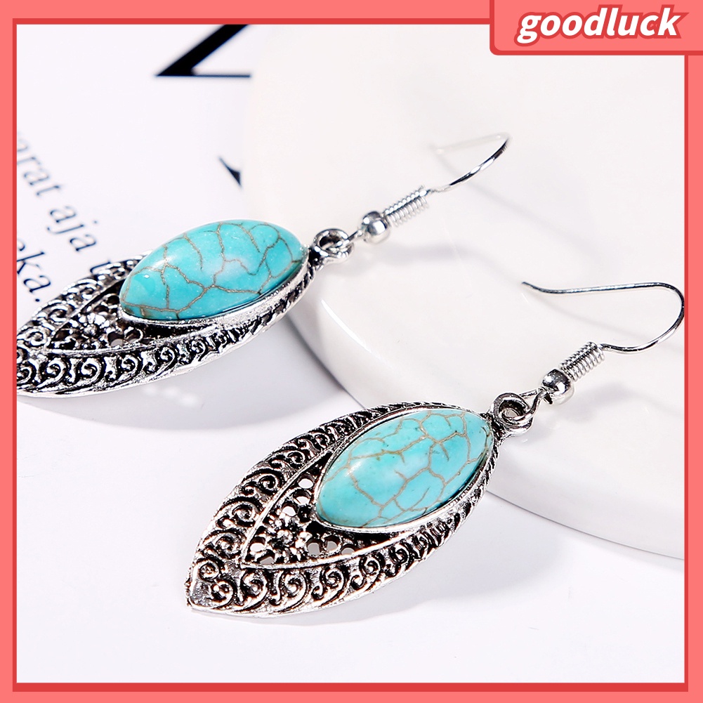 Hoa tai dạng móc treo hình học phong cách dân tộc Bohemia cổ điển cho nữ