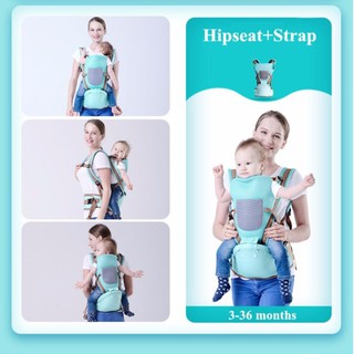 Địu cho bé 4 tư thế Baby Lab