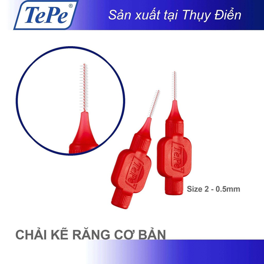 Bàn Chải Kẽ Răng Cơ Bản Tepe