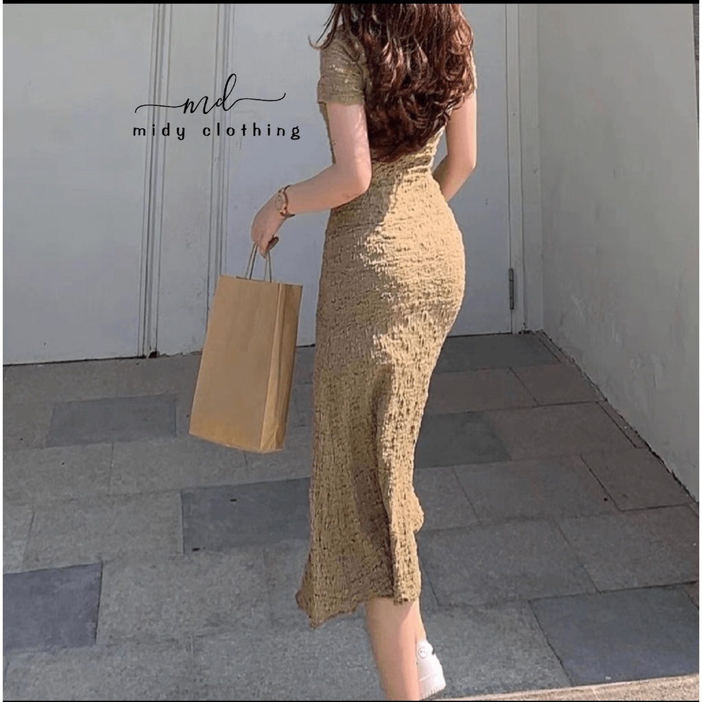 Đầm body nữ dáng dài 3 màu | BigBuy360 - bigbuy360.vn