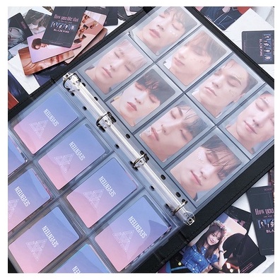 Sheet A4 SE đựng photocard ảnh lưu trữ ảnh - Sổ đựng bo góc/Sổ lưu trữ ảnh