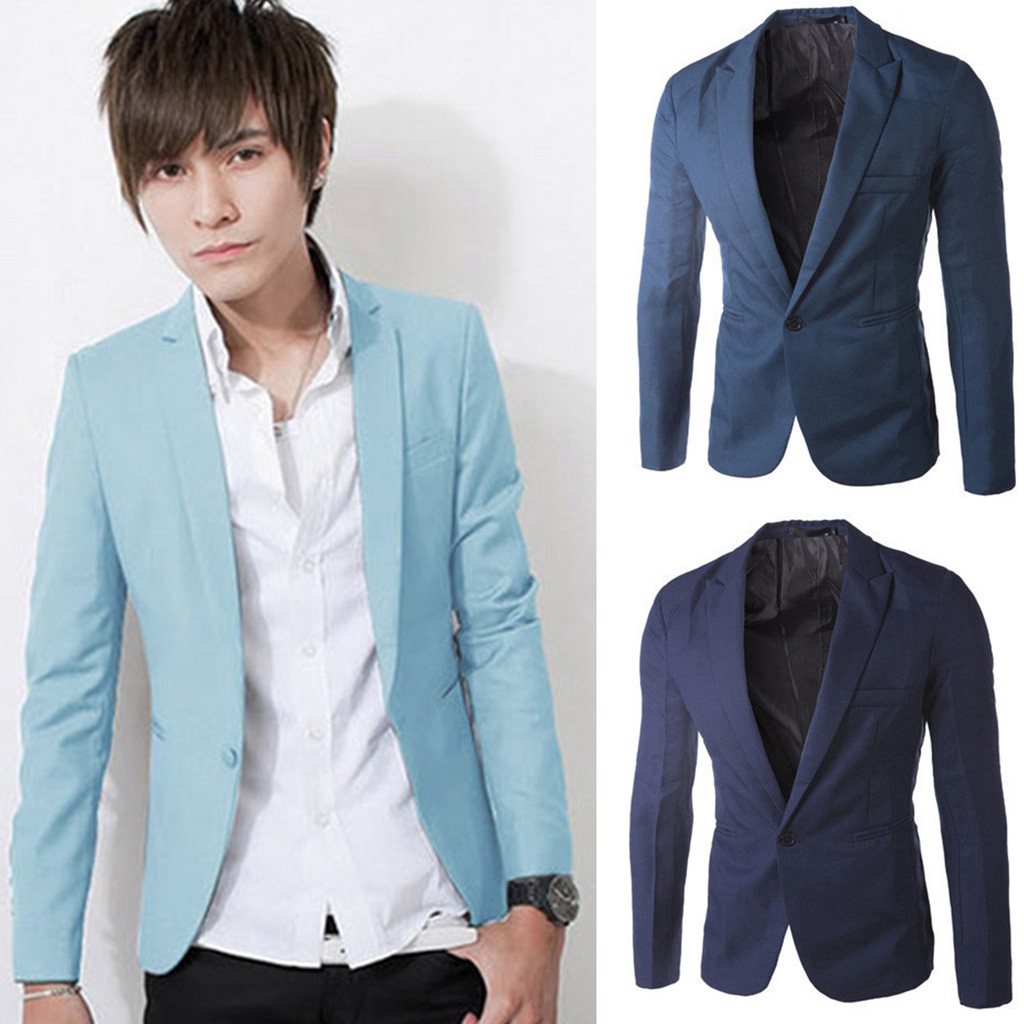 Áo khoác Blazer phối nút cho nam