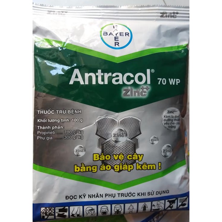 COMBO Thuốc đặc trị nấm khuẩn( thối nhũn, thối lá) cho lan Starner và Antracol