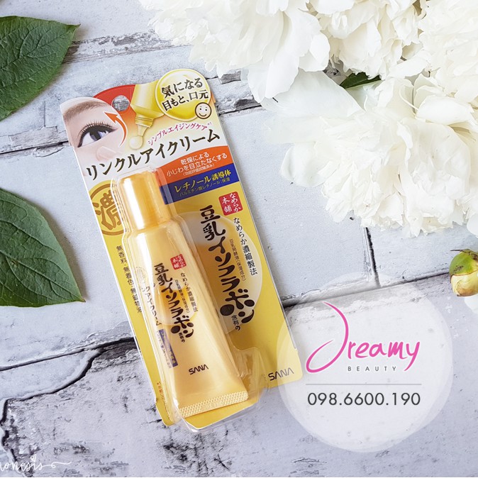 Kem dưỡng mắt Sana Nameraka Wrinkle Eye Cream 25g