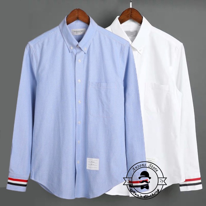 Sơ mi Thom Browne Viền Cổ Tay