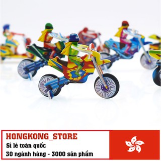 Đồ chơi ghép hình mô tô 3D độc đáo - Đồ chơi ghép hình phát triển cho bé