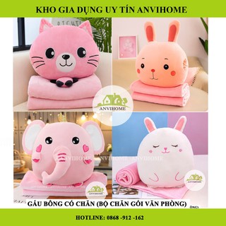Gấu bông hình thỏ, sư tử, mèo, voi anvihome