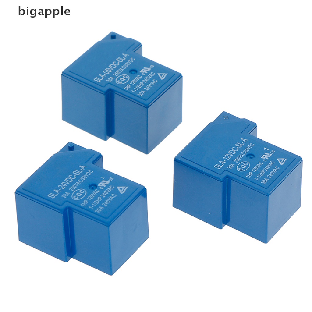 bigapple 5V 12V 24V T90 4 Pin Power Relay SLA-05VDC-SL-A SLA-12VDC-SL-A SLA-24VDC-SL-A RDG