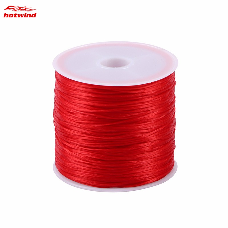 Cuộn dây co giãn 50m dùng làm trang sức DIY tiện dụng