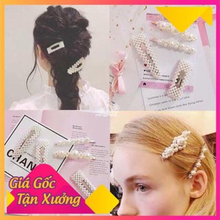 Set 4 kẹp tóc Hàn quốc xinh xắn