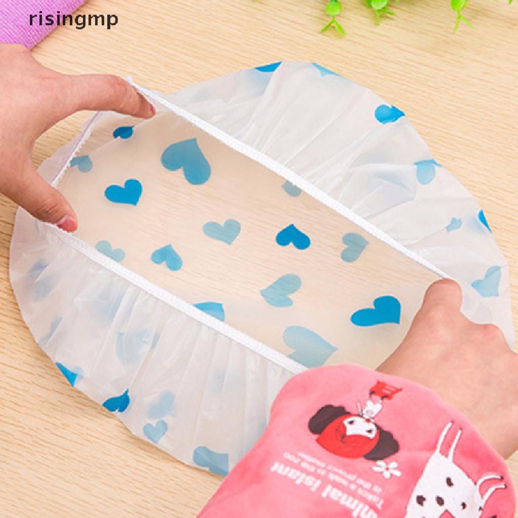 1 Mũ Trùm Tóc Dày Co Giãn Chống Nước Họa Tiết Chấm Bi Thời Trang Có Thể Tái Sử Dụng ♨Nóng Bỏng