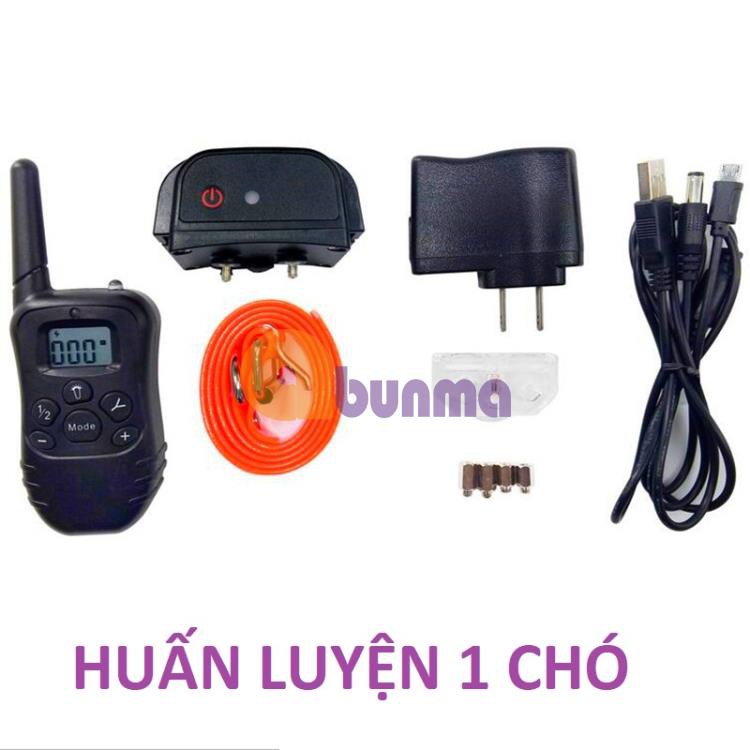 Vòng cổ huấn luyện chó, Thiết bị đào tạo chó nghiệp vụ-M998DB, Đào tạo 1 chó