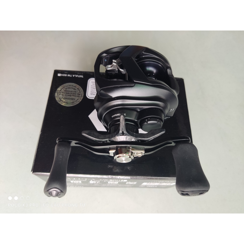 Máy câu ngang tay trái DAIWA TATULA TW 80HL