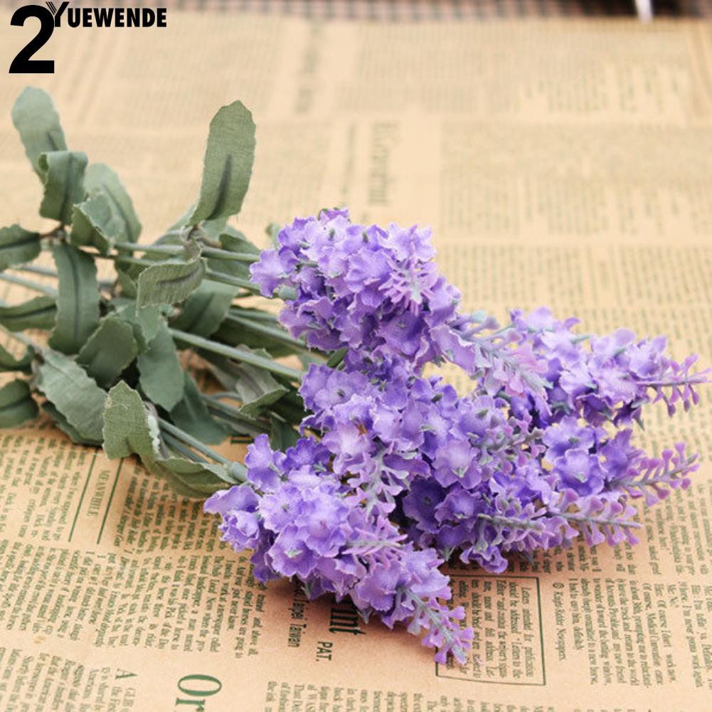 Bó 10 hoa oải hương giả dùng để trang trí