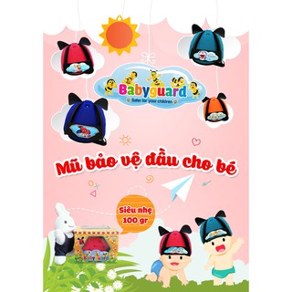 Nón bảo vệ đầu cho bé Helpguard (hình Dorraemon)