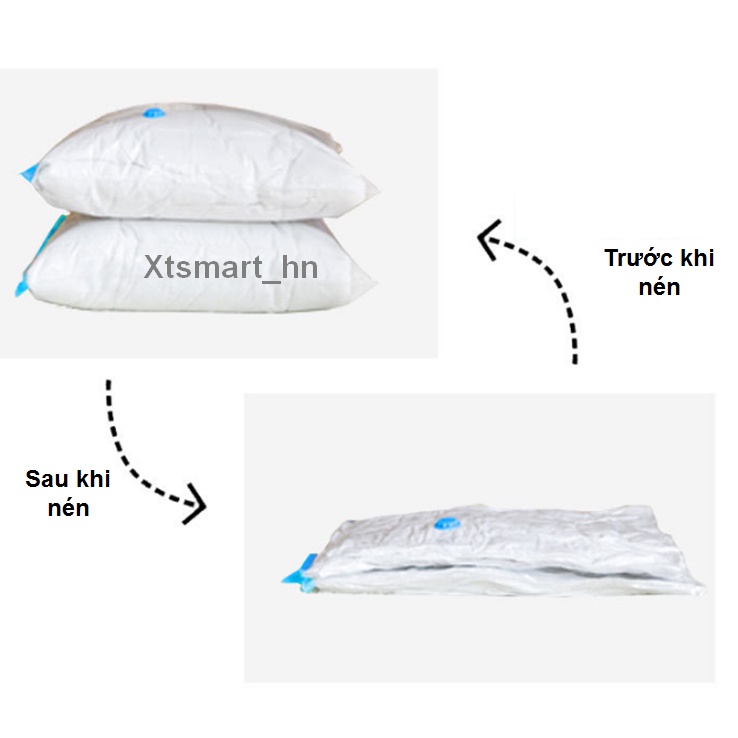 Túi Nén Chân Không Đựng Quần Áo Vacuum – Đa Dạng Kích Cỡ