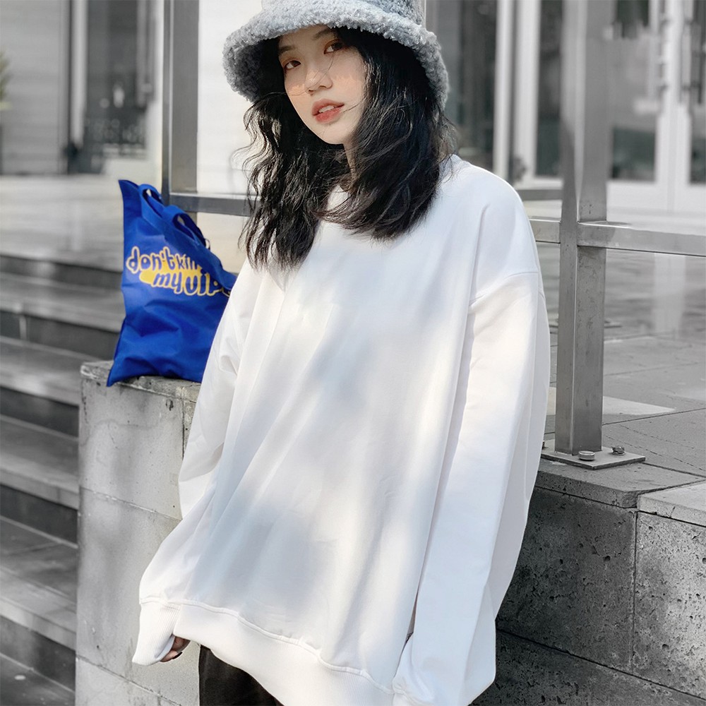 [Freeship đơn từ 0đ] Áo sweater unisex oversize thu đông Sunnie