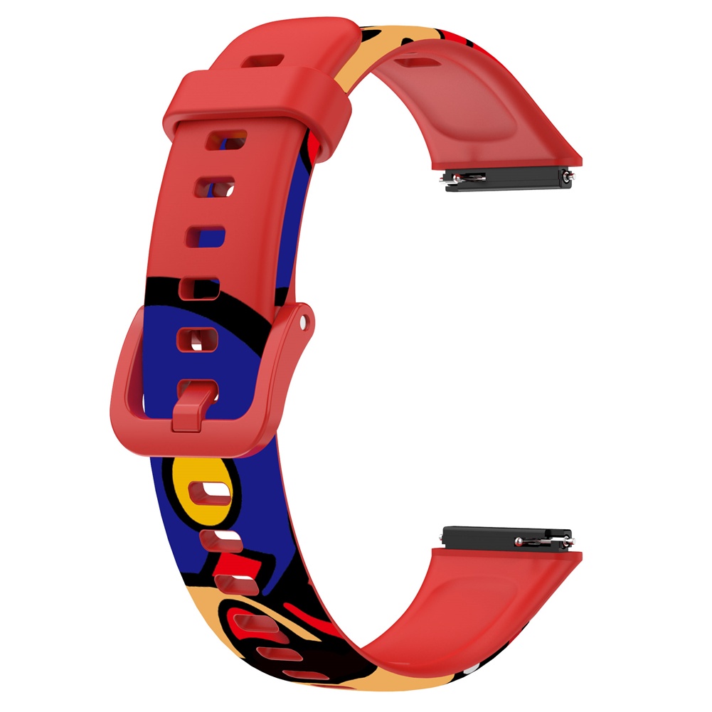 Dây Đeo Thay Thế Chất Liệu TPU In Họa Tiết Cho Đồng Hồ Huawei band 7