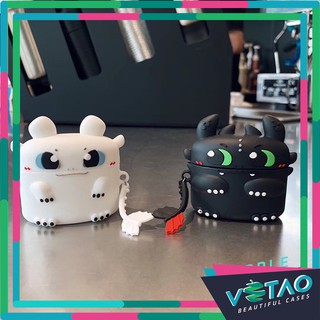 [ FREESHIP TỪ 50K TOÀN QUỐC ] Airpods PRO case, Ốp bảo vệ Dành cho Airpods PRO - Night Fury