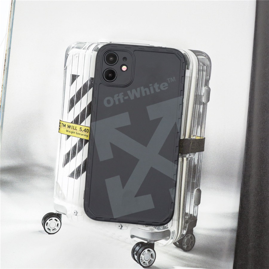 Iphone Ốp Điện Thoại Silicon Dẻo In Logo off white Thời Trang Cho Iphone14 pro max iphone 13 pro max iphone 12 pro max iphone 11