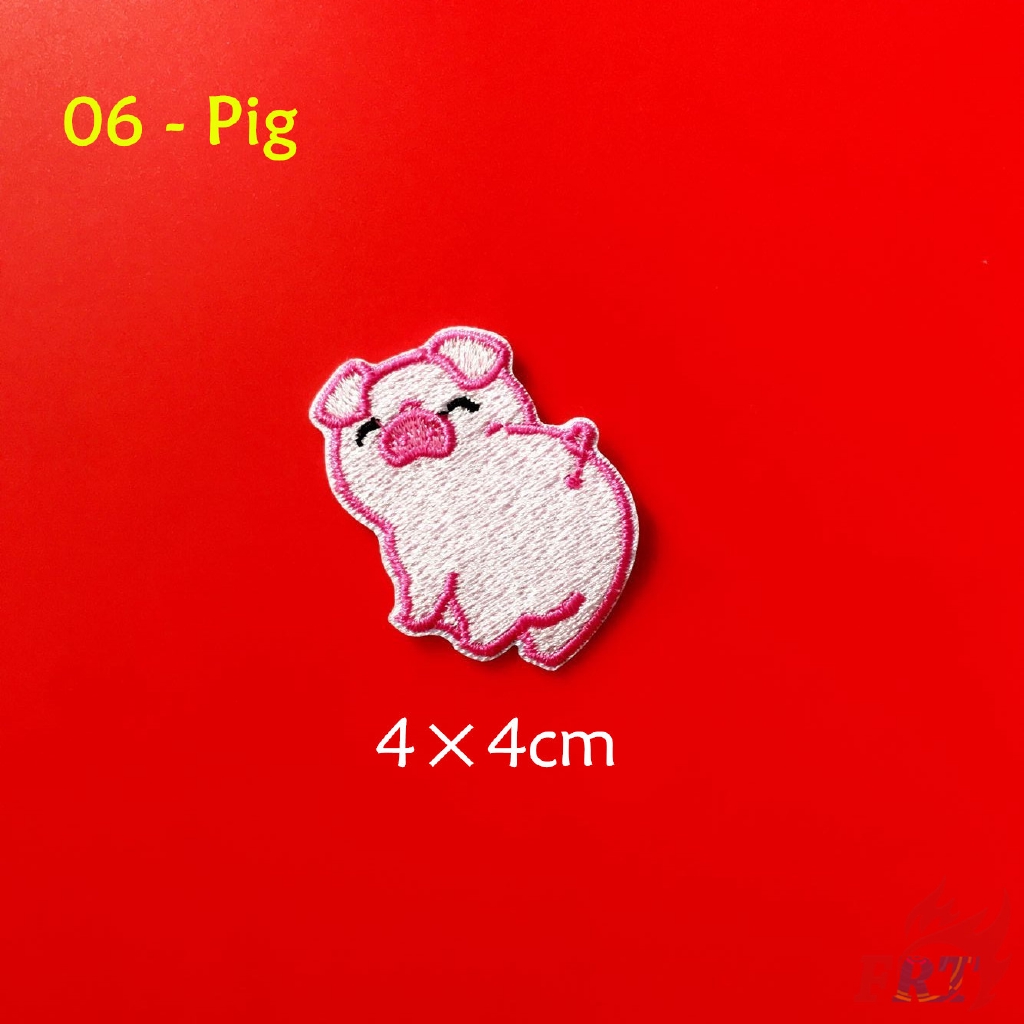 Miếng ủi thêu quần áo hình mông thú cưng dễ thương DIY