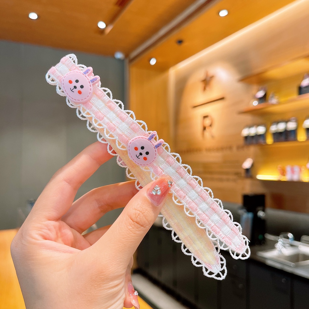 Kẹp Tóc Nơ Có Khóa Dán Dành Cho Trẻ Em 2022