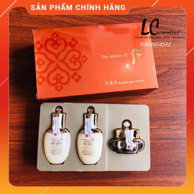 {Hàng chính hãng}  Set dưỡng da mini 3sp dòng Tái sinh - chống lão hoá cao cấp của Whoo Cheogidan Hyun Hwa