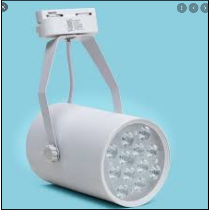 Đèn rọi ray 7w mắt trâu mắt ếch siêu sáng vỏ trắng vỏ đen