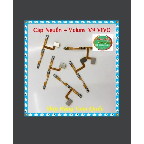 Cáp Nguồn + Volum V9 VIVO
