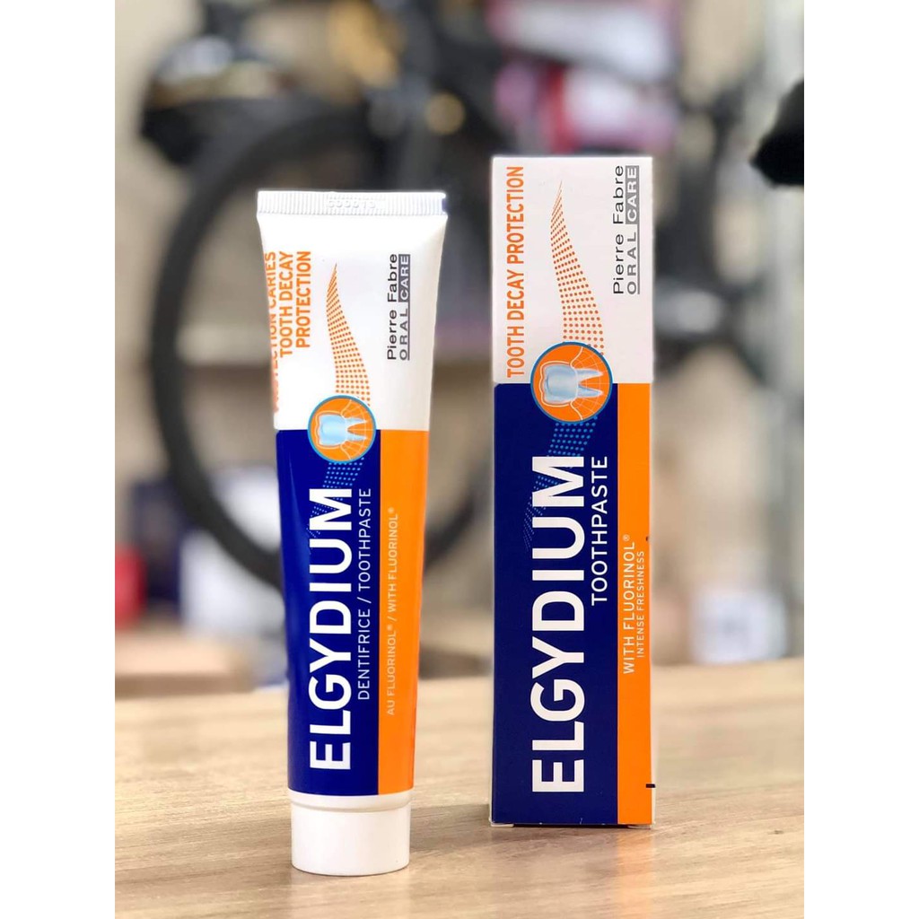 Kem đánh răng làm trắng và sáng răng Elgydium 75ml | Kem đánh răng sản xuất tại Pháp