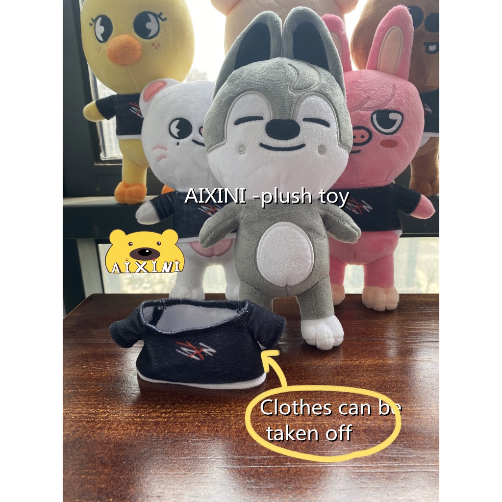 Đồ chơi sang trọng Skzoo 8.2 inch , Skz Plushie Jiniret/Wolf Chan/Leebit/DWAEKKI/Jiniret/HAN Quokka/BbokAri/PpupyM/Foxi.Ny Quà tặng cho trẻ em
