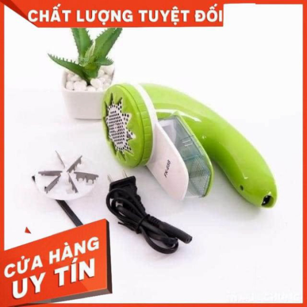 [Hàng có sẵn] Máy cắt lông xù quần áo GUSON HE-93 cực sạch đẹp, tặng lưỡi dao dự phòng PKTM