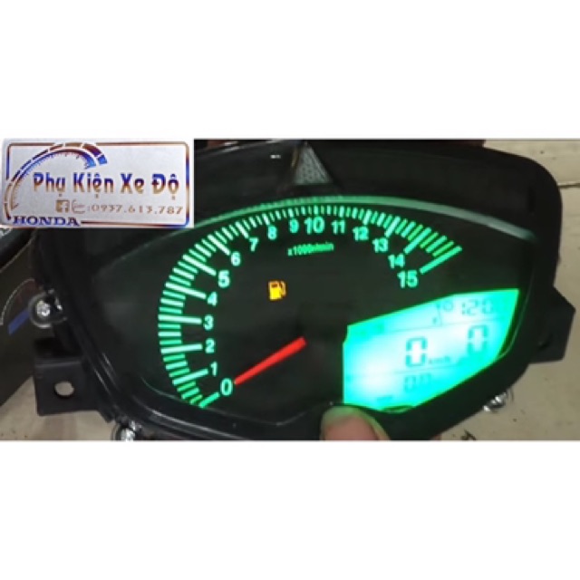 Đồng hồ koso X1000r/min Sirius Thường và Exciter 2010