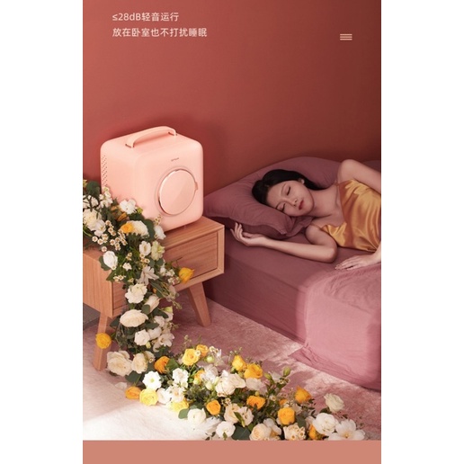 Tủ lạnh mini CAO CẤP GEVILAN 9L⚡️Hàng nhập nguyên chiếc chính hãng 100%⚡️BH 12 tháng