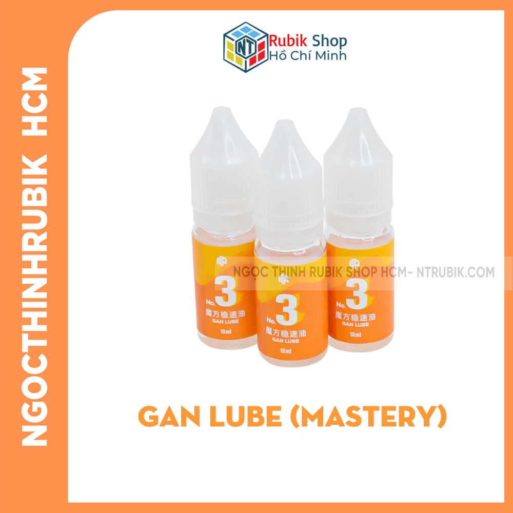 Dầu Bôi Trơn Rubik GAN/ GAN Lube 2020  V1 V2 V3 Gan Magic Lube/Maintenance/ Accel/ Mastery