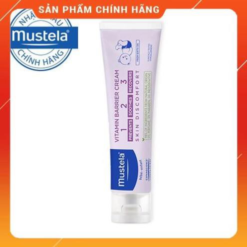 MUSTELA KEM CHỐNG HĂM TÃ CHO TRẺ SƠ SINH & EM BÉ VITAMIN BARRIER CREAM 100ML