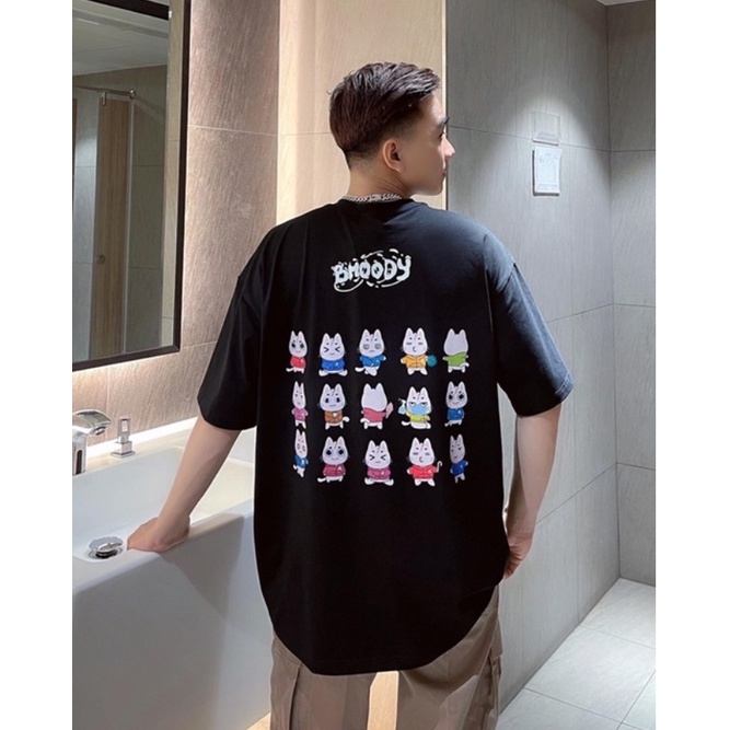 🎉ÁO THUN CAO CẤP “EMOTION CAT” Black