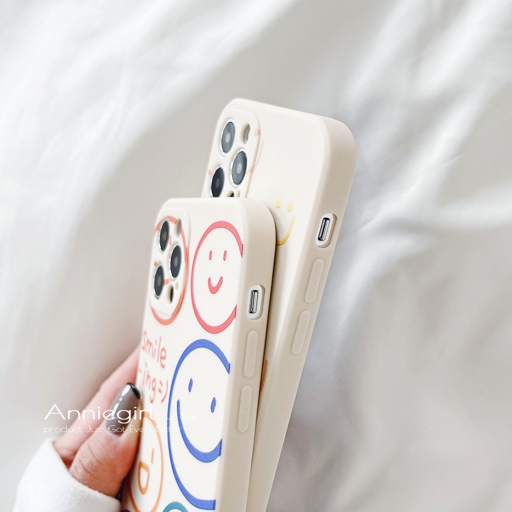 ốp điện thoại Tpu Mềm Siêu Mỏng In Hình Mặt Cười Cho Iphone 11 Pro Max Xs Max Xr 8 7 Plus | BigBuy360 - bigbuy360.vn