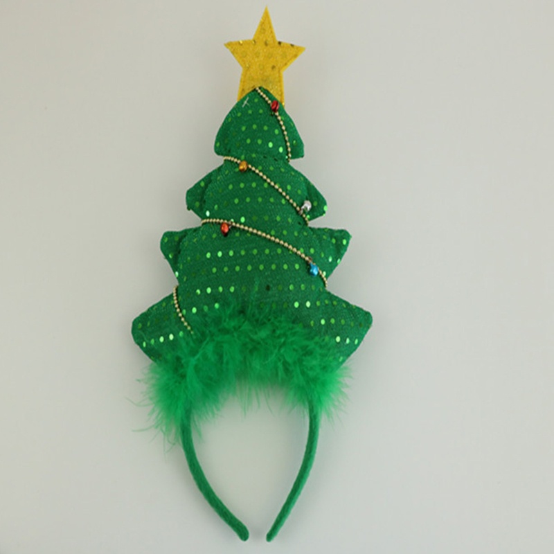 Băng Đô Cài Tóc Hình Cây Thông Noel