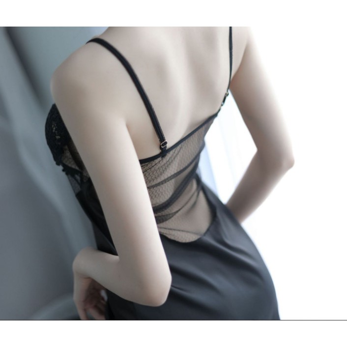 [HÀNG NHẬP] - L0114 - Đầm ngủ gợi cảm kèm quần chip | BigBuy360 - bigbuy360.vn