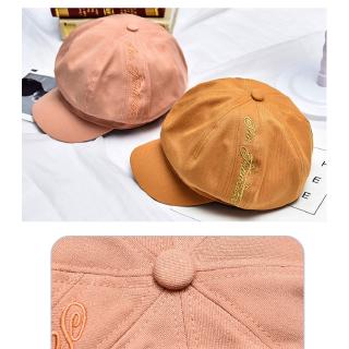 Trendy Korean style simple beret hat
