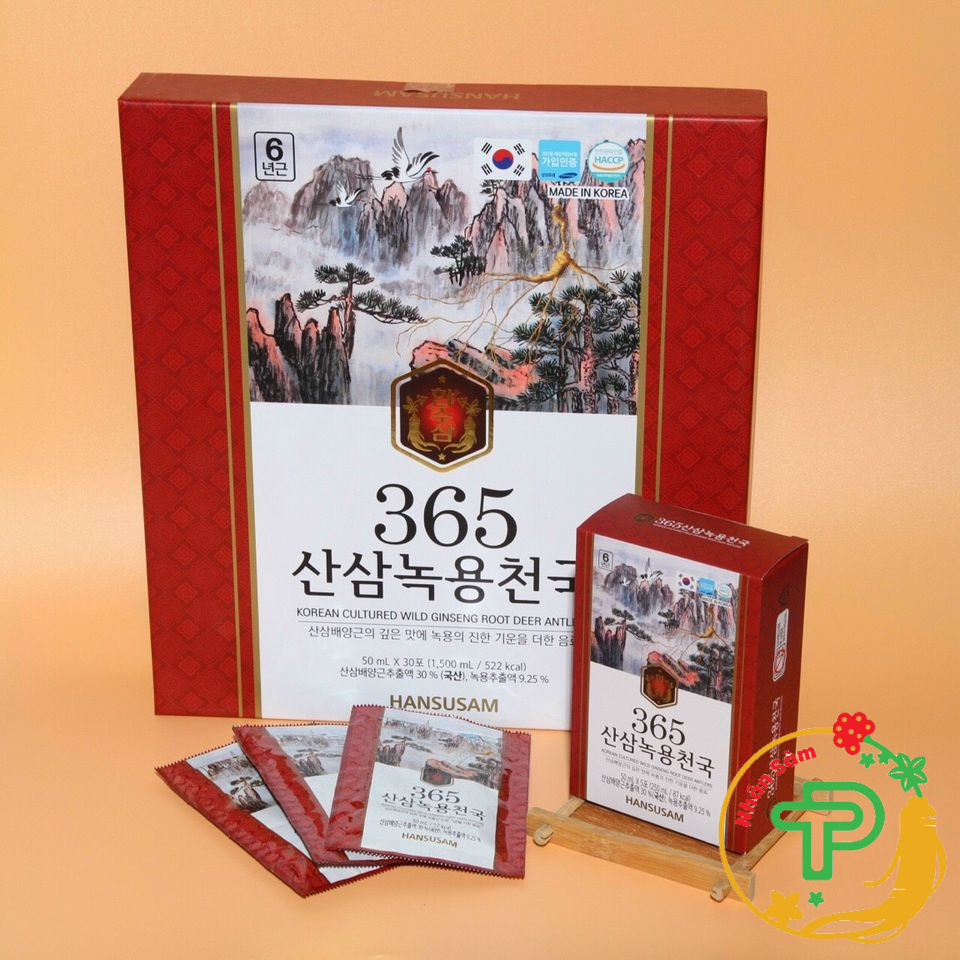 Nước Chiết Xuất Nhung Hươu Hồng Sâm Núi 365 Hansusam