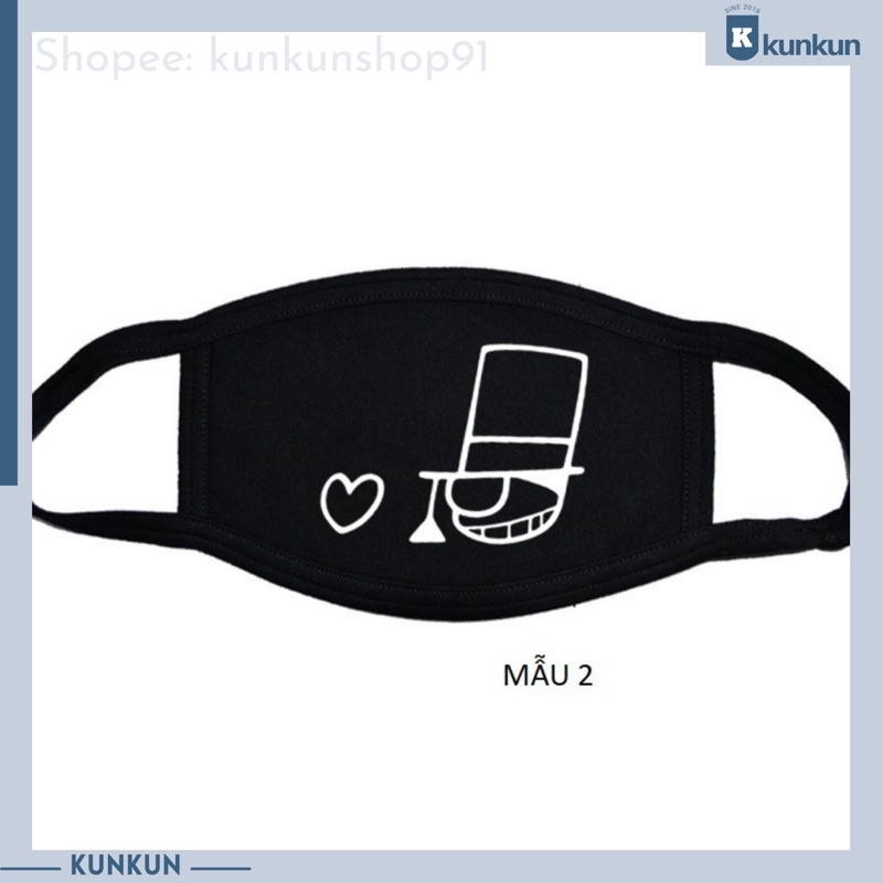 Khẩu Trang Vải Thám Tử Lừng Danh CONAN - Khẩu Trang Anime