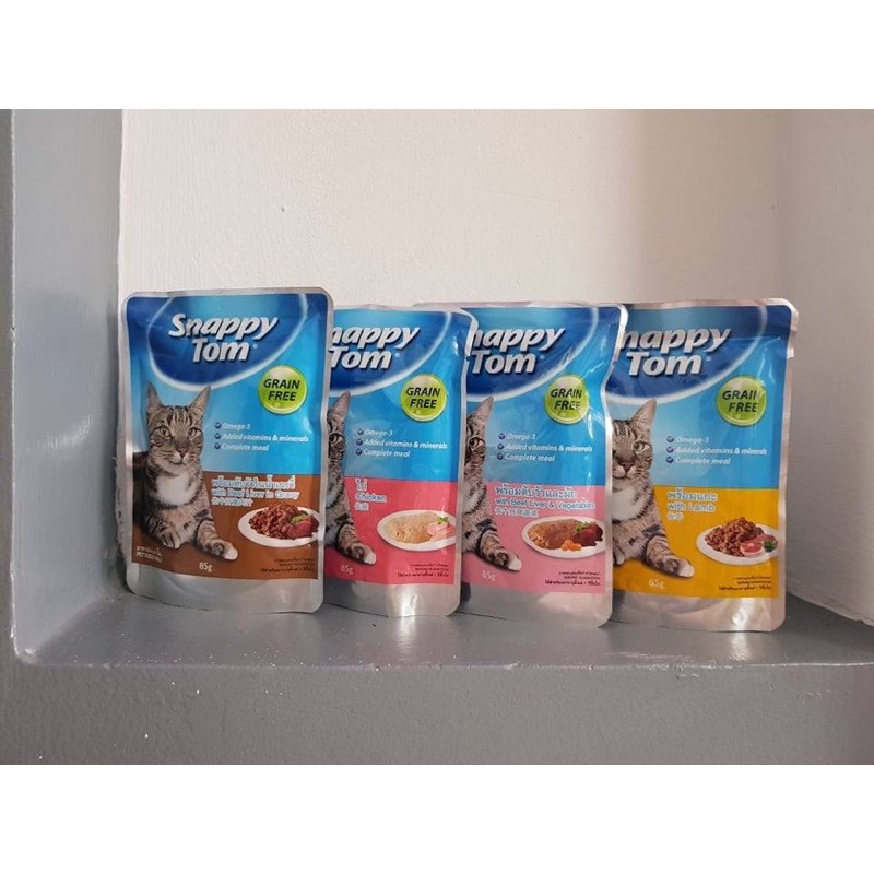 Pate Snappy Tom 400gr cho mèo