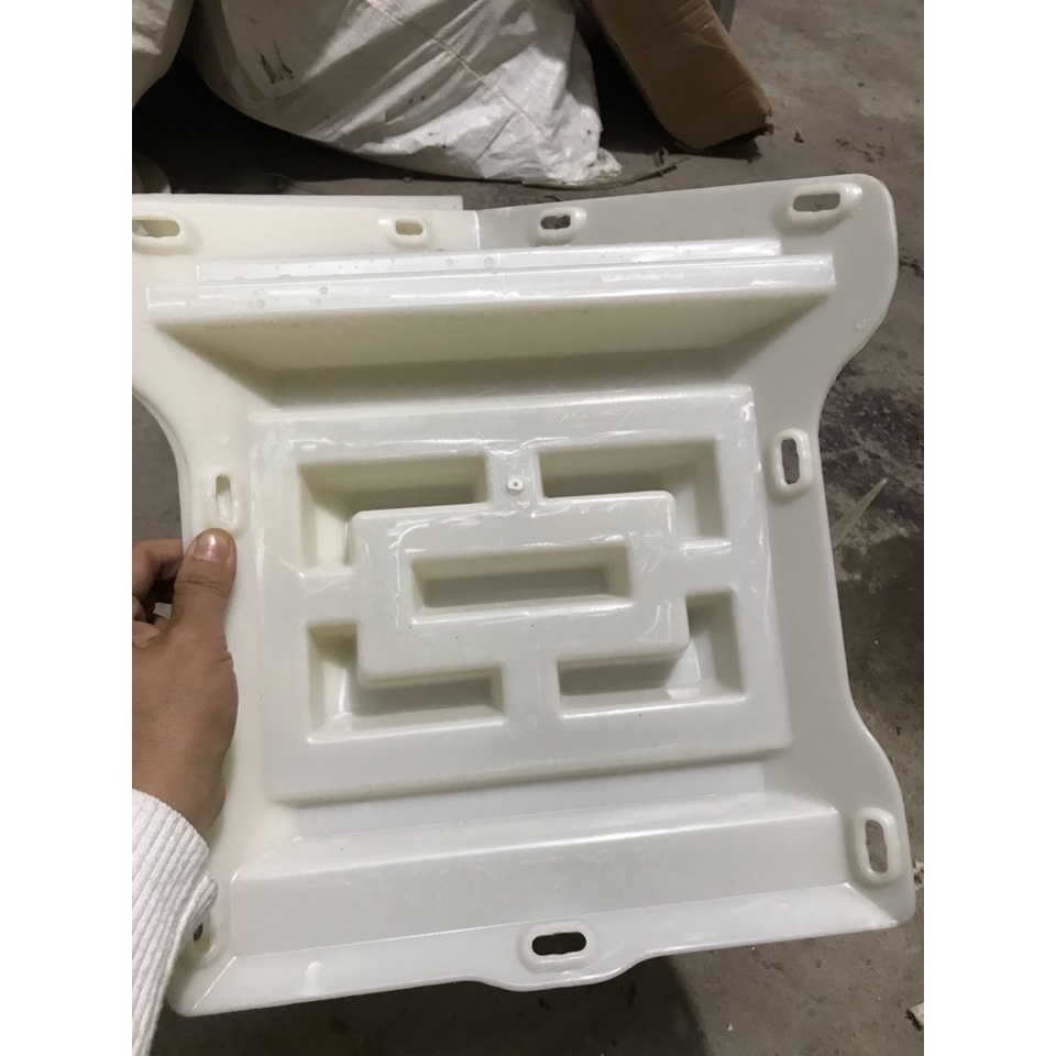 Khuôn đúc trụ đèn rỗng lắp bóng sáng trang trí nhựa abs