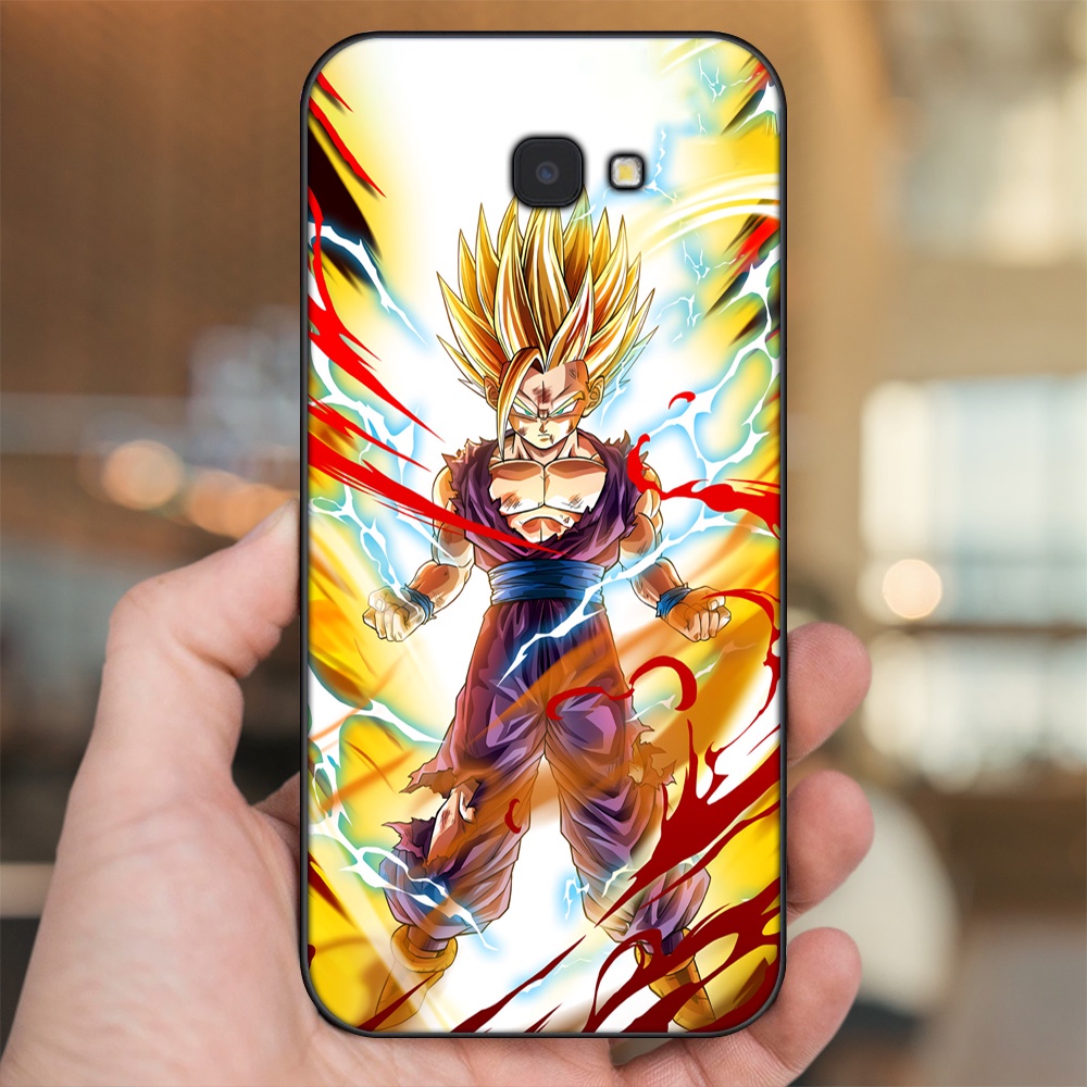 Ốp lưng Samsung J4 Plus viền đen in hình Gohan Dragon Ball